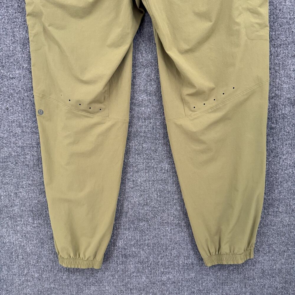 Lululemon Mens Cargo Jogger Pants Size XXL Green Drawstring Waist Athletic Tech - Picture 7 of 12